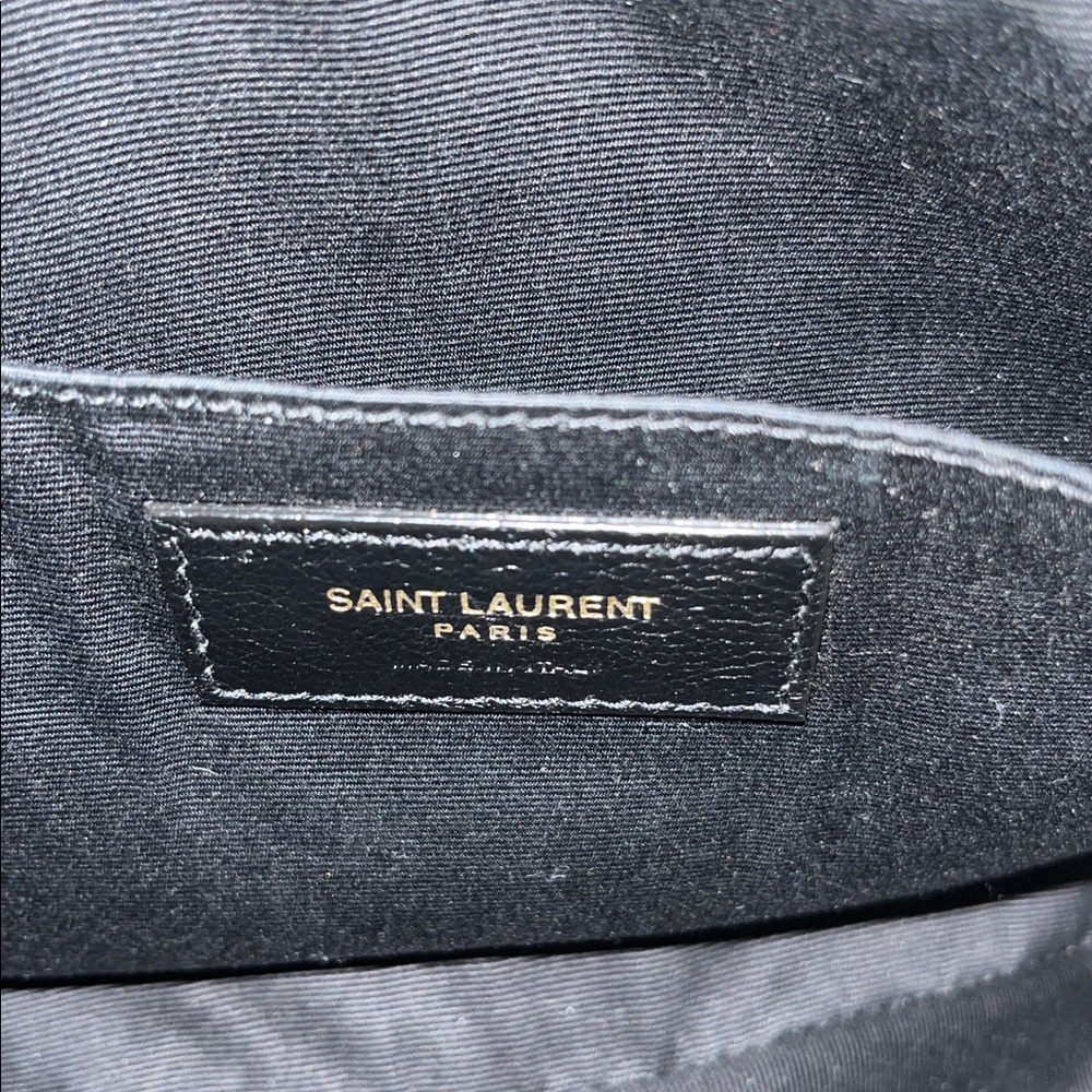 SAINT LAURENT Lou Quilted Leather Crossbody Bag - Picture 15 of 17